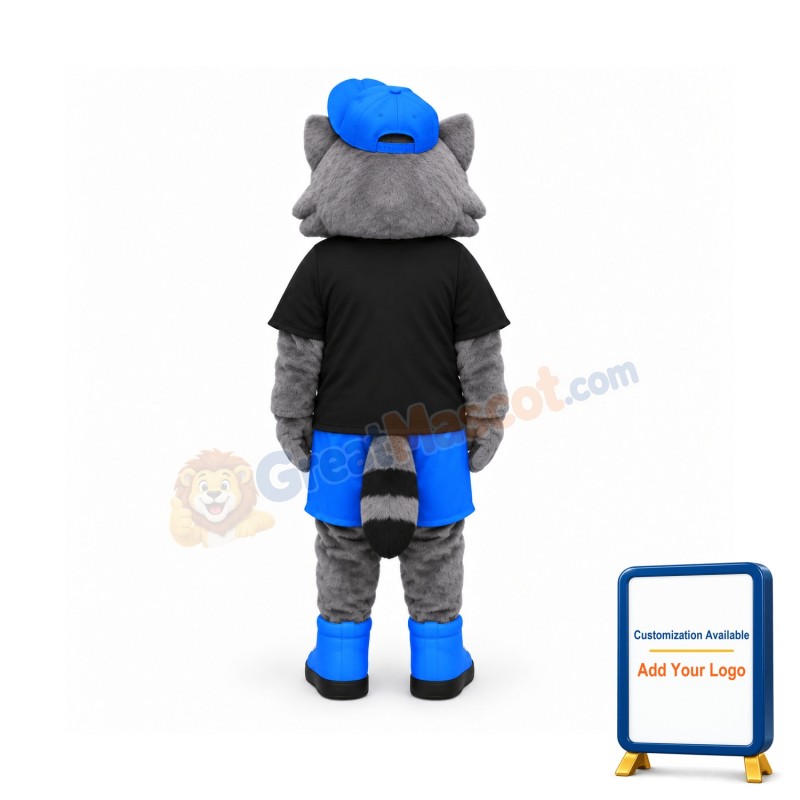 Cool Raccoon Mascot Costume