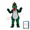 Green Dragon Mascot Costume