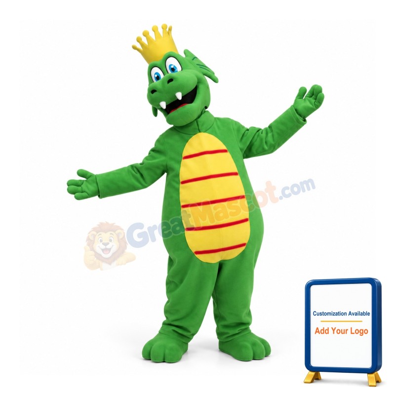 Storybook land Dragon Mascot Costume