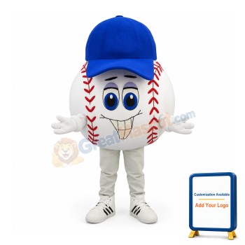 University Baseball Mascot Costume