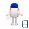 University Baseball Mascot Costume