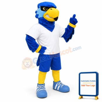 Sport Blue Bird Mascot Costume