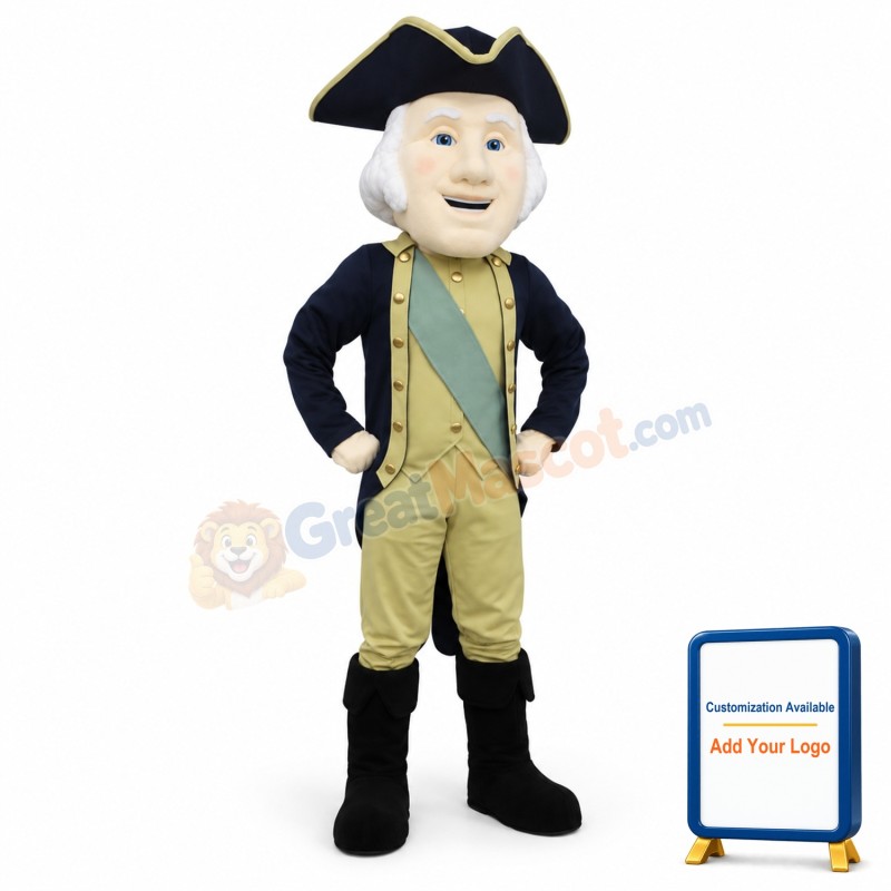 George Washington Mascot Costume