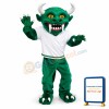 Green Devil Mascot Costume