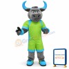 School Bull Mascot Costume