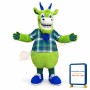 Green Goat Mascot Costume