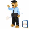 Policeman Bear Mascot Costume