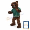 Fierce Brown Bear Mascot Costume