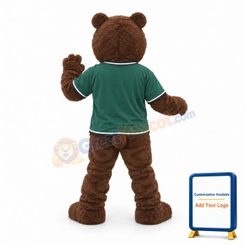 Fierce Brown Bear Mascot Costume