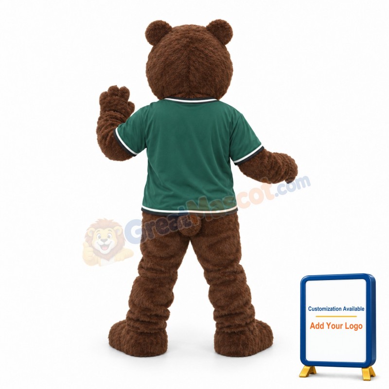 Fierce Brown Bear Mascot Costume