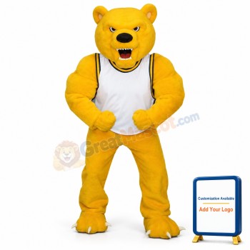 Power Fierce Bear Mascot Costume