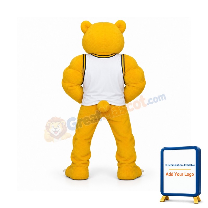 Power Fierce Bear Mascot Costume