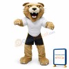 Fierce Wildcat Mascot Costume