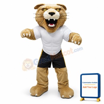 Fierce Wildcat Mascot Costume