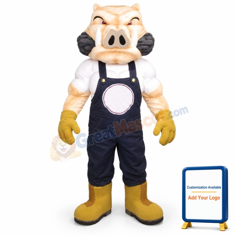 Fierce Hog Mascot Costume