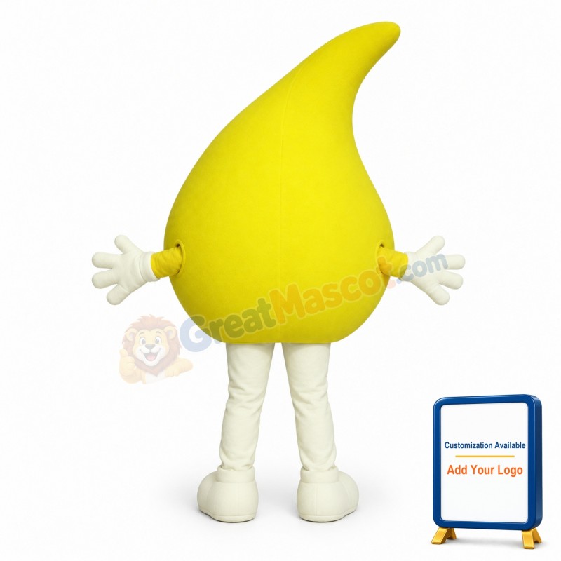 Cute Lemon Mascot Costume