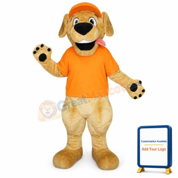 Retriever Dog Mascot Costume