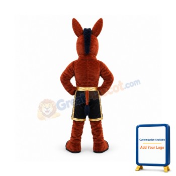 Power Mule Mascot Costume