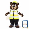 Sunny Bear Mascot Costume