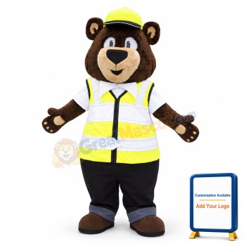 Sunny Bear Mascot Costume