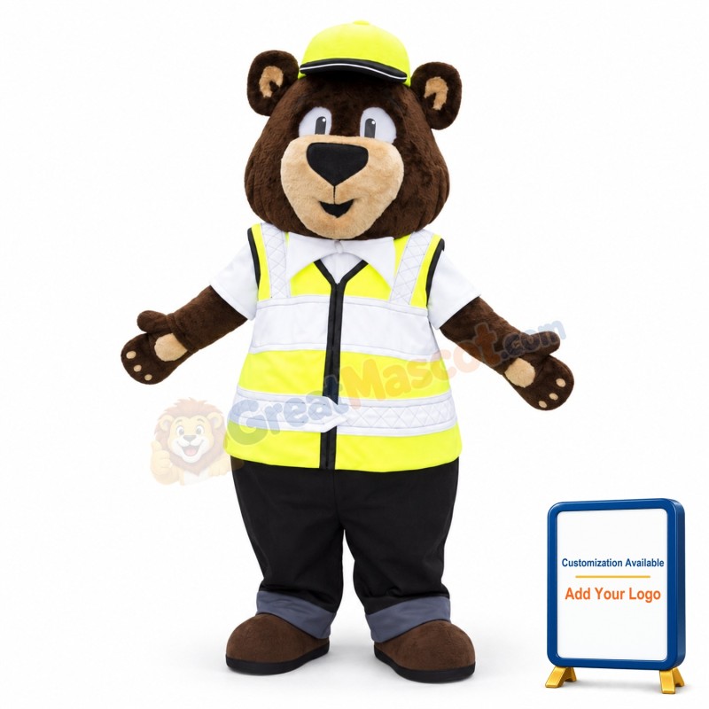 Sunny Bear Mascot Costume