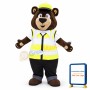 Sunny Bear Mascot Costume