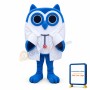 Cute Blue Owl Mascot Costume