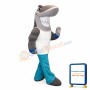 Cute Shark Mascot Costume