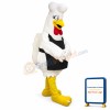 White Chicken Mascot Costume