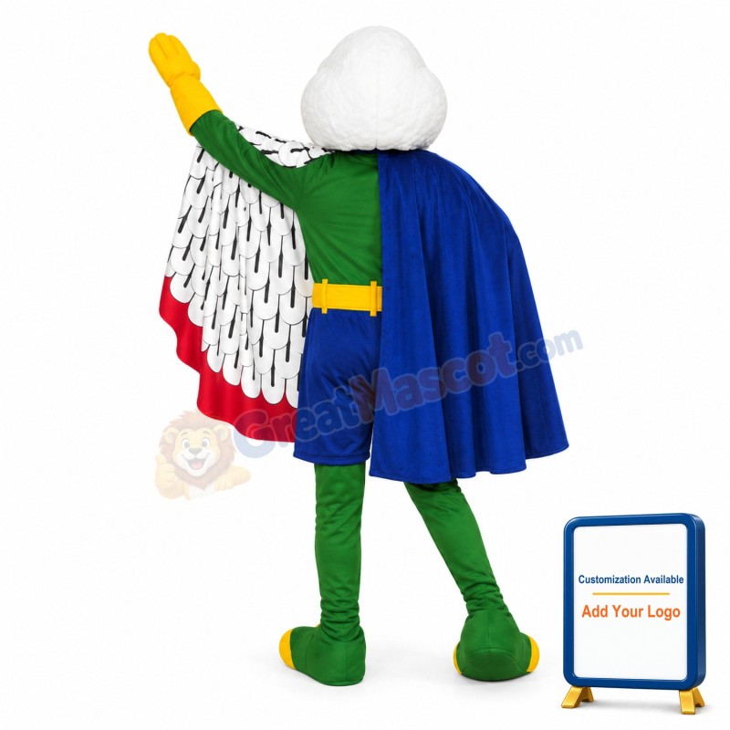 Power Gull Mascot Costume