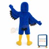 Blue Falcon Mascot Costume
