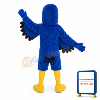 Blue Falcon Mascot Costume