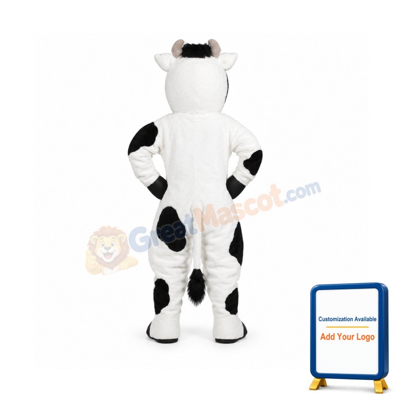 Cute Cow Mascot Costume