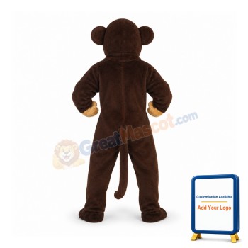 Curious Monkey Mascot Costume