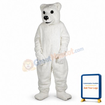 Polar Bear Mascot Costume