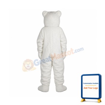 Polar Bear Mascot Costume