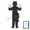 Cute Grey Squirrel Mascot Costume