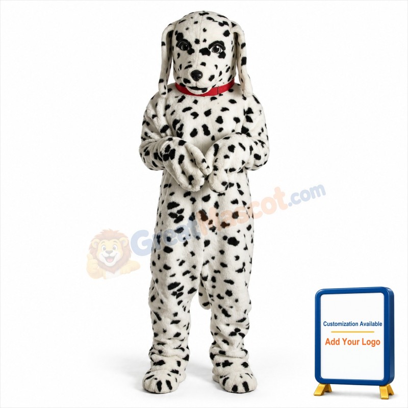Spotted Dog Mascot Costume
