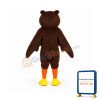 Cute Brown Owl Mascot Costume
