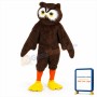 Cute Brown Owl Mascot Costume