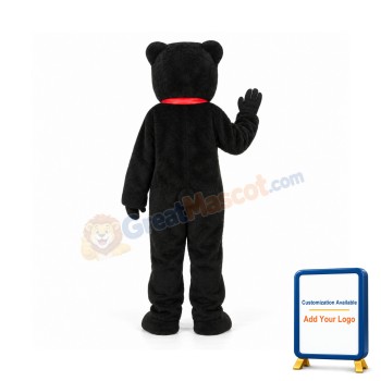 Black Storybook Bear Mascot Costume