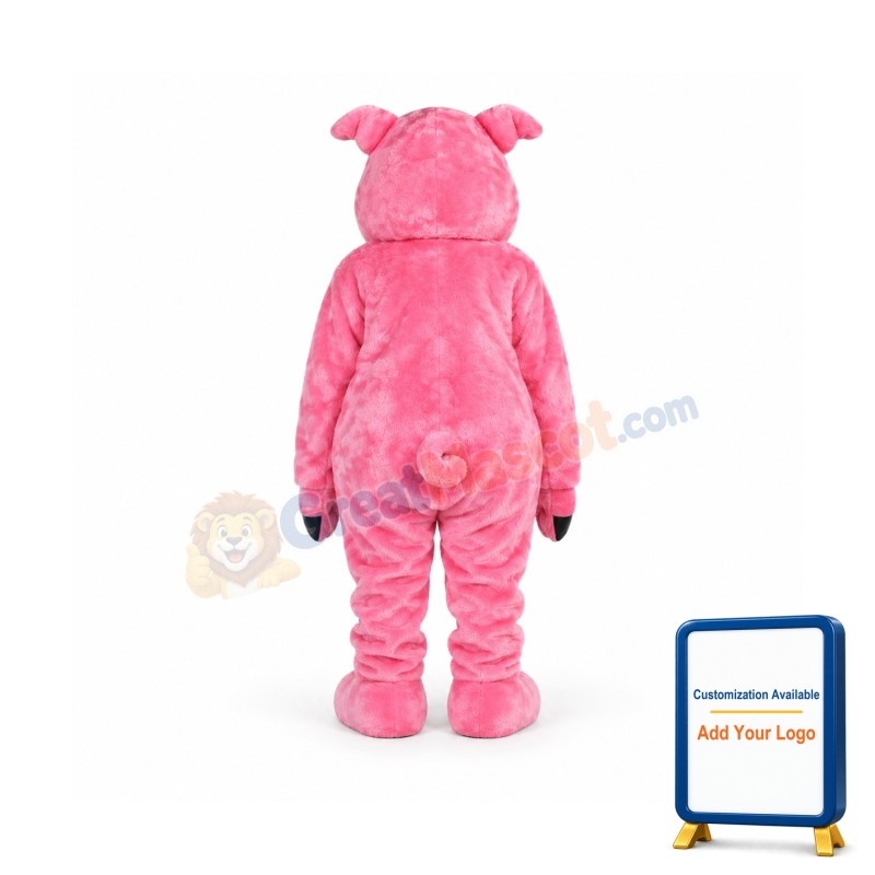 Beautiful Pink Pig Mascot Costume