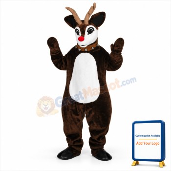 Christmas Reindeer Mascot Costume