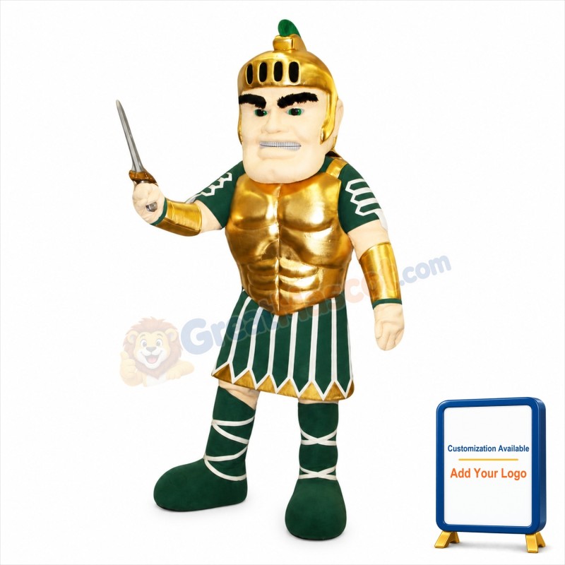 School Spartan Mascot Costume