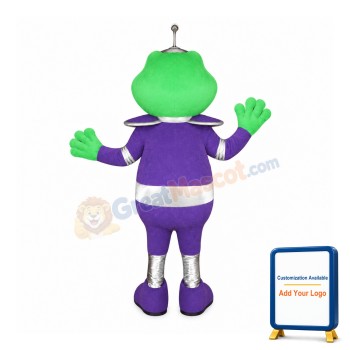Happy Frog Mascot Costume