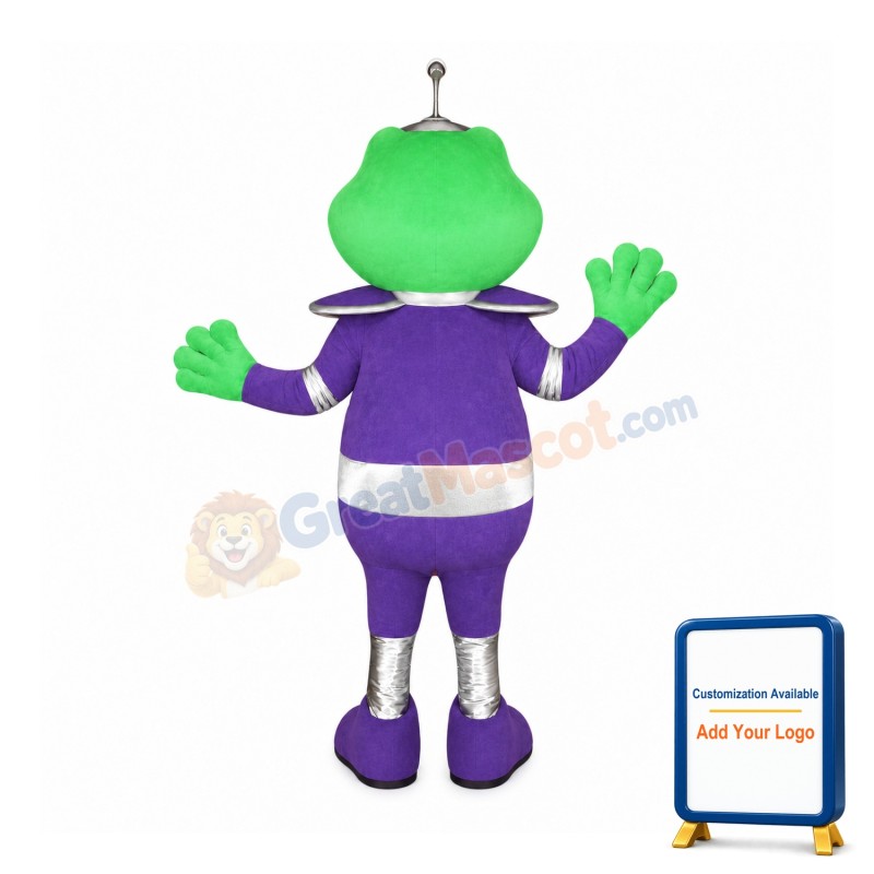 Happy Frog Mascot Costume