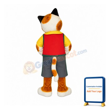 Huckle Cat Mascot Costume