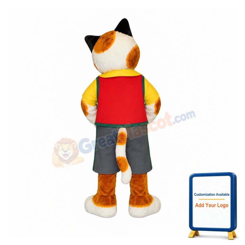 Huckle Cat Mascot Costume