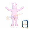 Pink Easter Bunny Mascot Costume