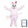 Pink Easter Bunny Mascot Costume